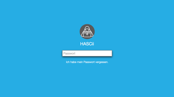 Windows Login-Screen von itger.de\HASCii
